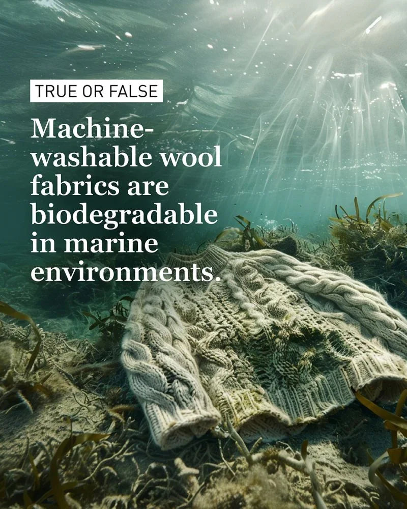 Machine Washable Wool Fabric