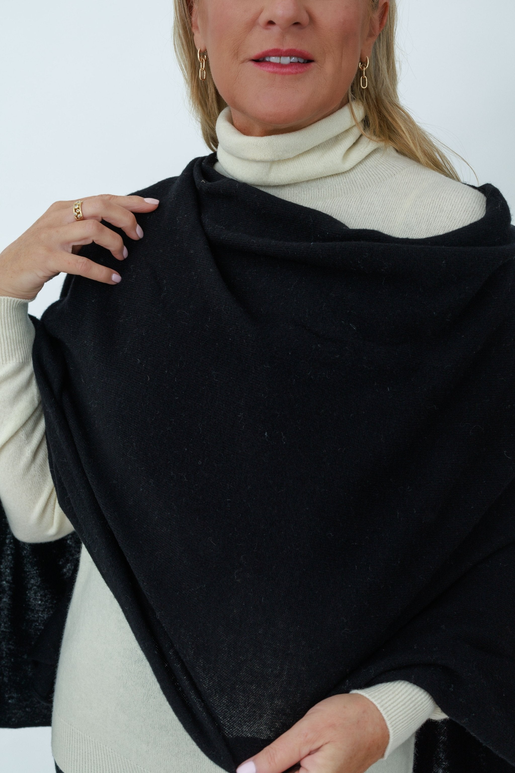 Merino Wool Poncho