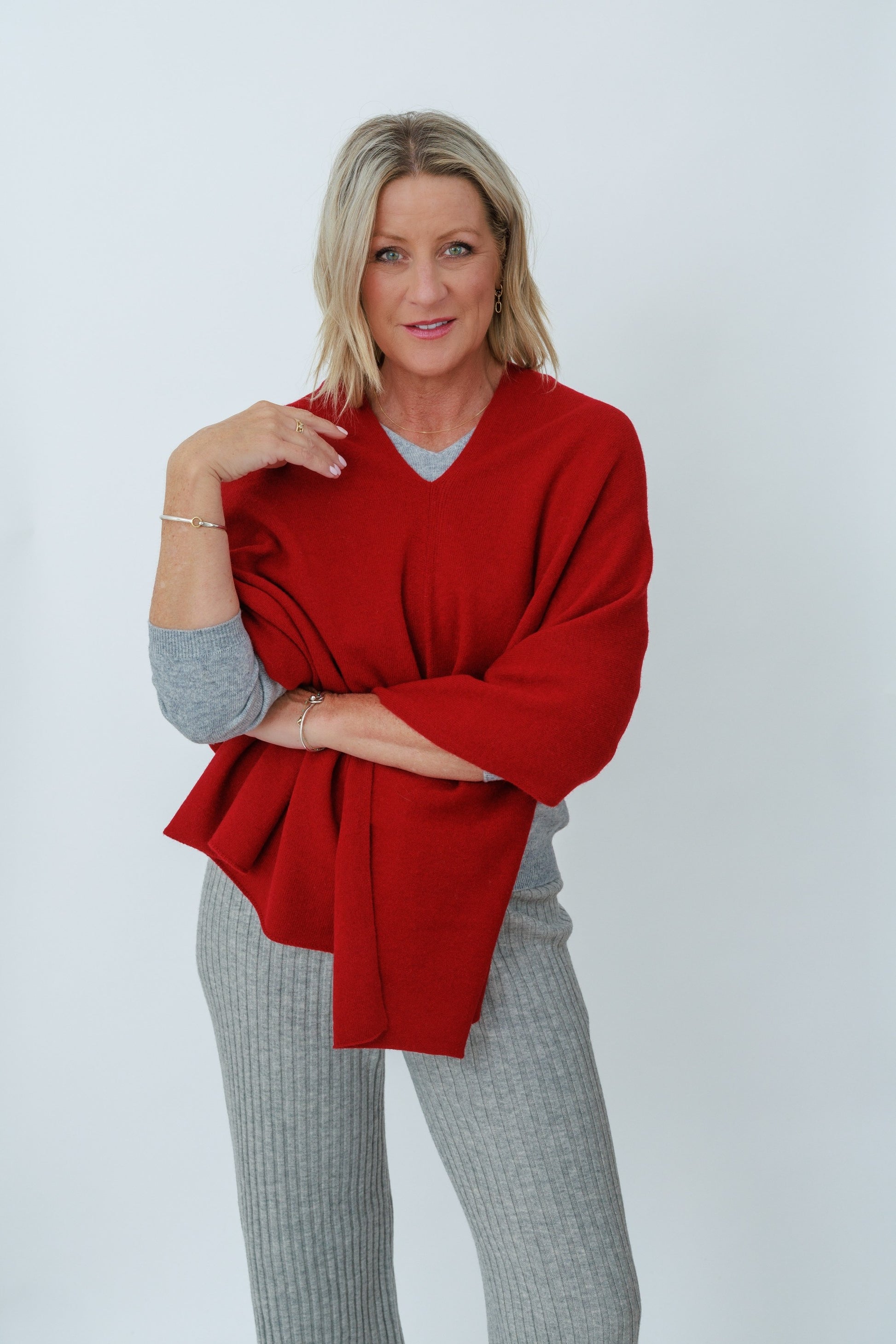 Merino Wool Poncho