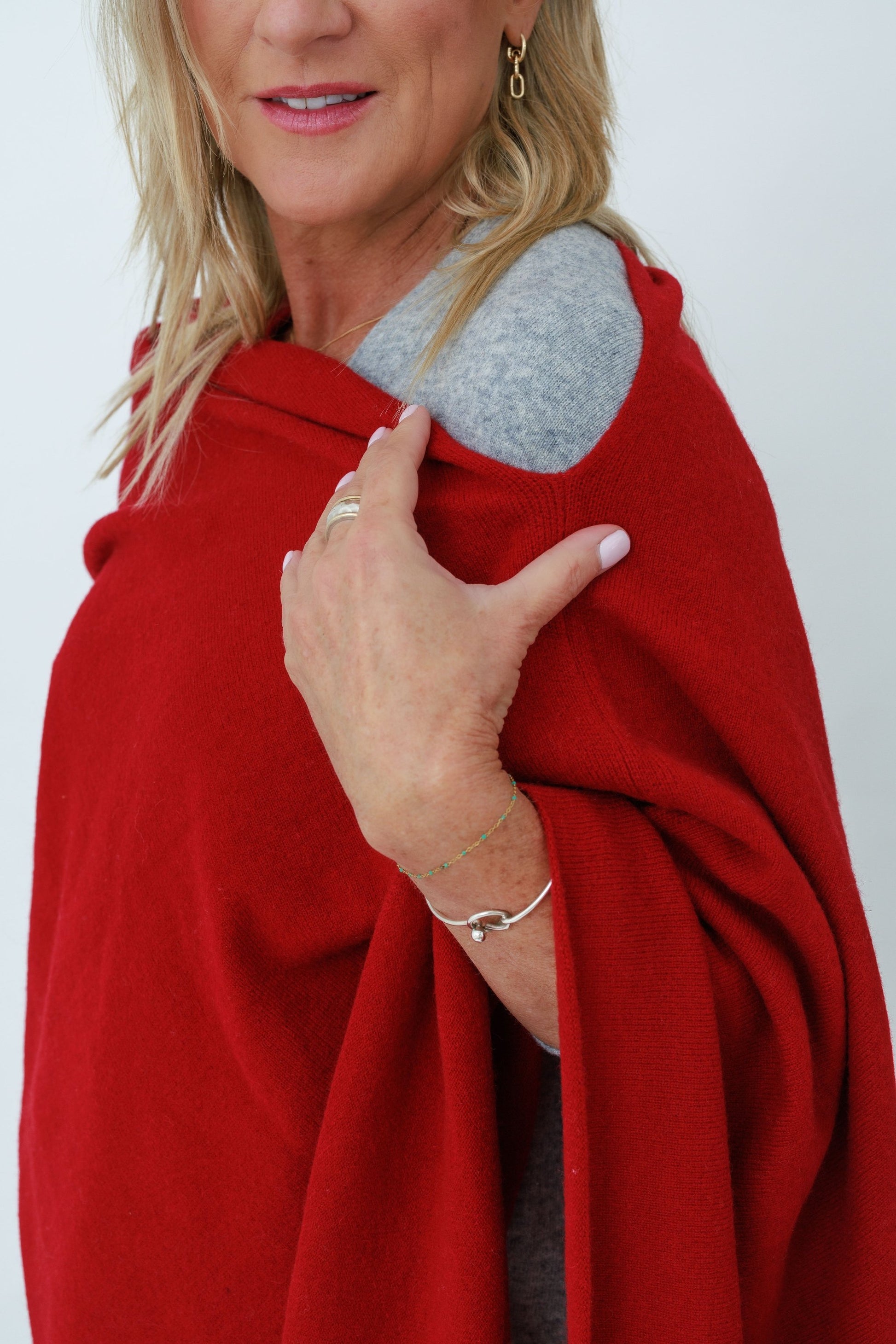 Merino Wool Poncho