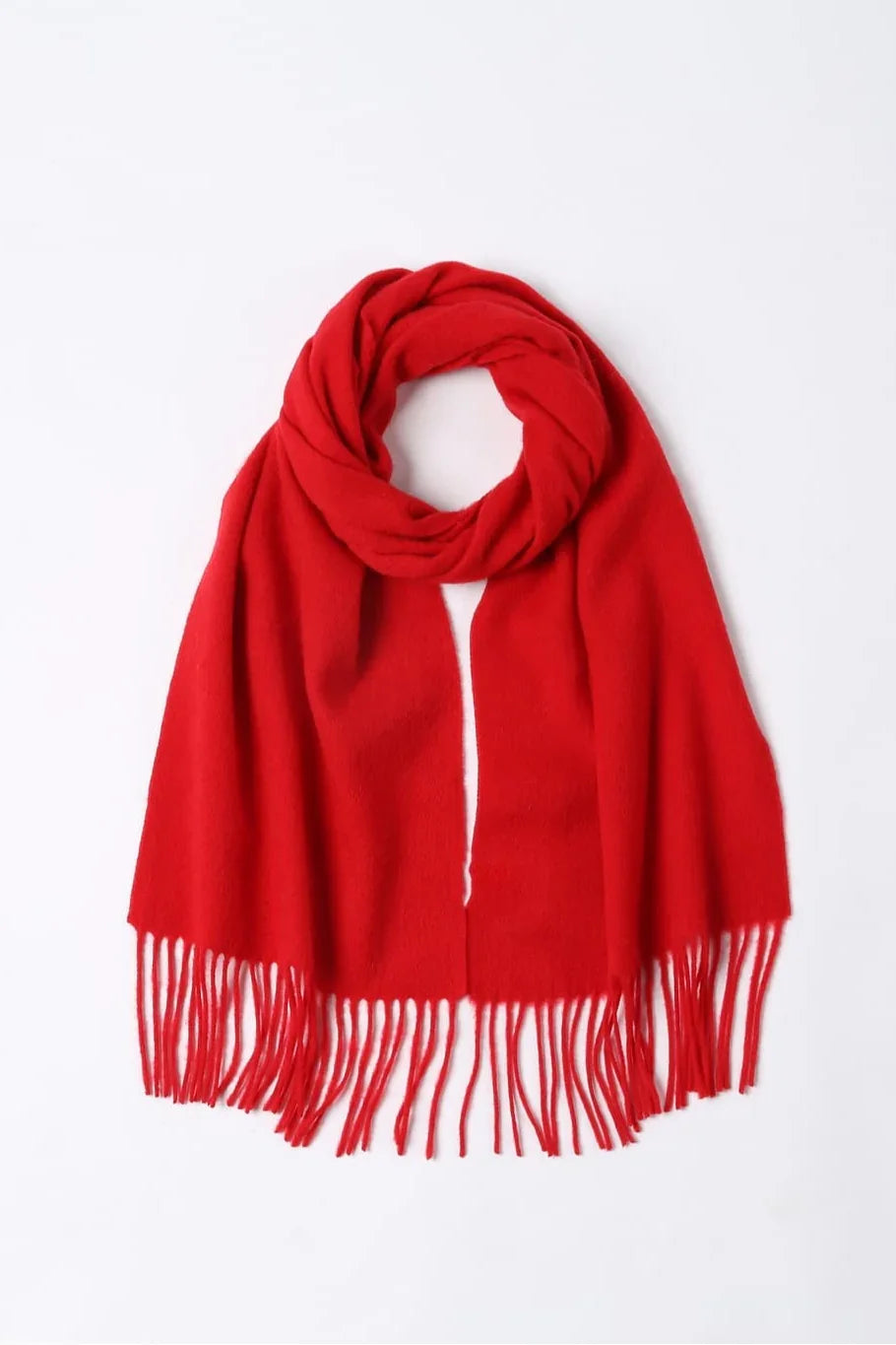 Solid Colour Merino Wool Scarf