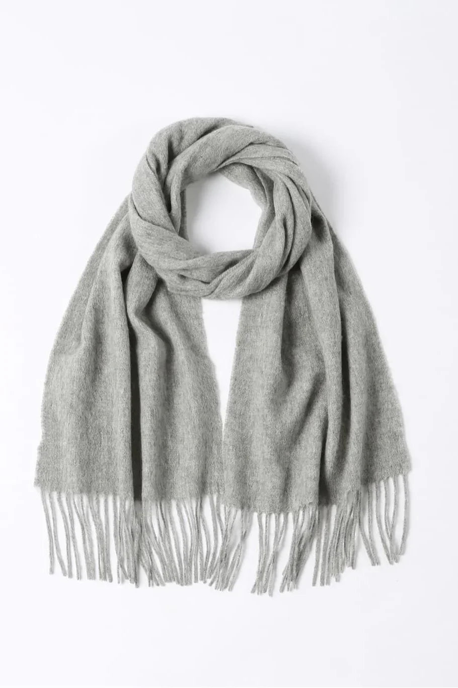 Solid Colour Merino Wool Scarf