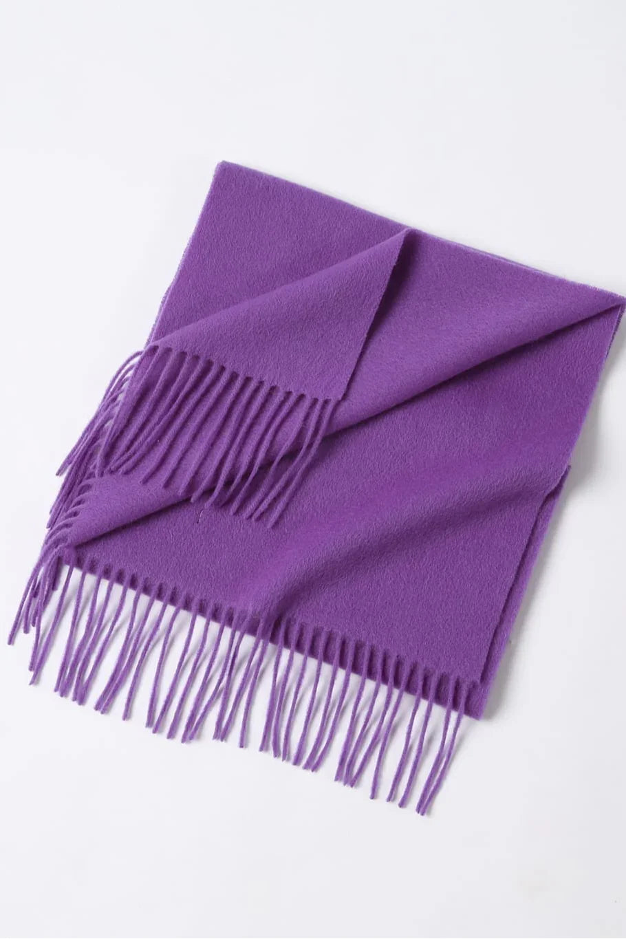 Solid Colour Merino Wool Scarf