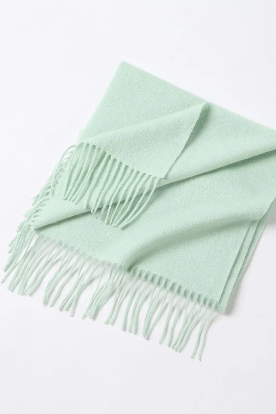 Solid Colour Merino Wool Scarf