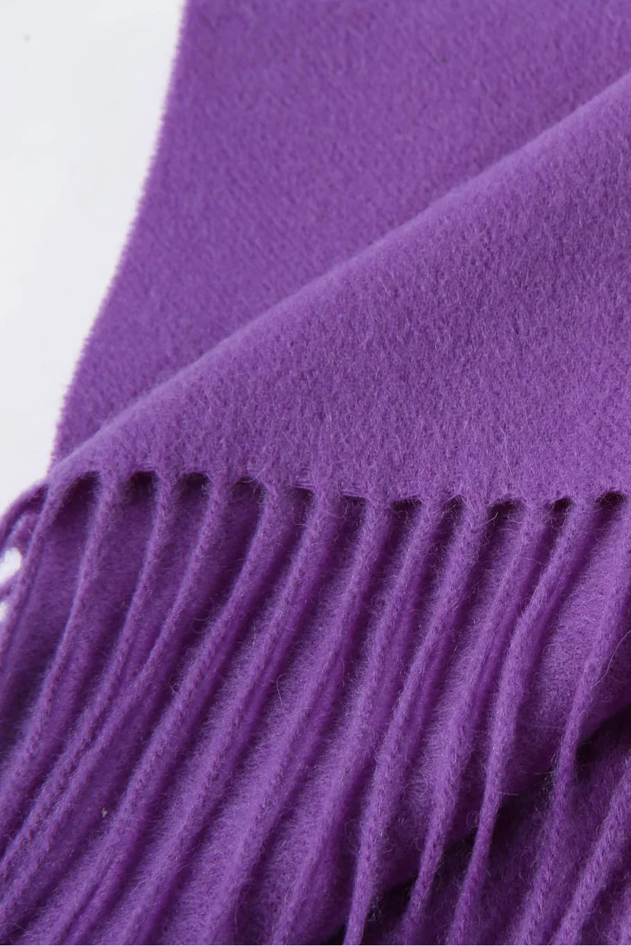 Solid Colour Merino Wool Scarf