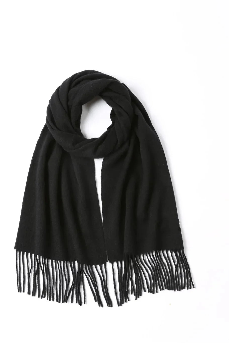Solid Colour Merino Wool Scarf