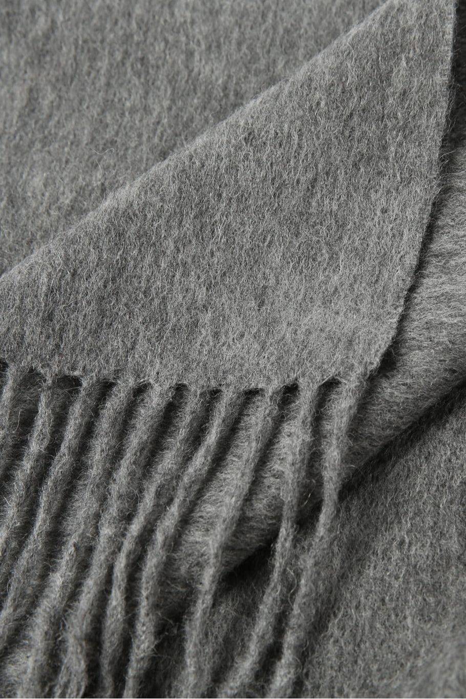 Solid Colour Merino Wool Scarf