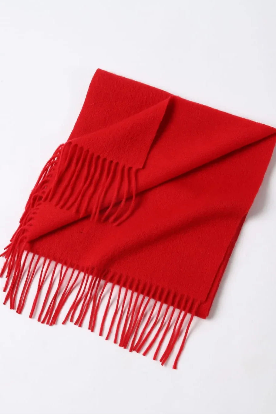 Solid Colour Merino Wool Scarf