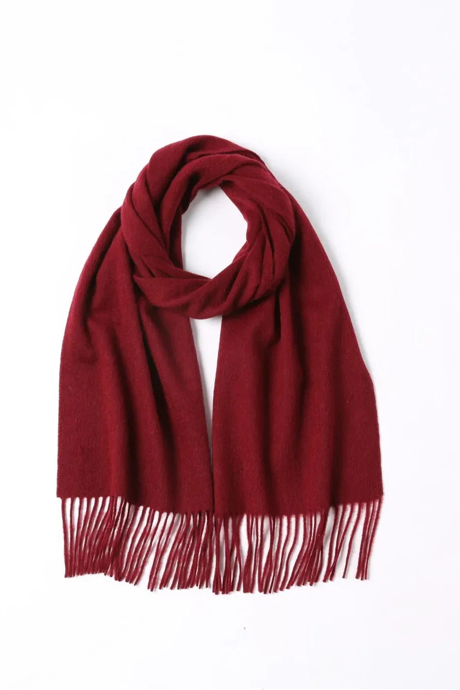 Solid Colour Merino Wool Scarf