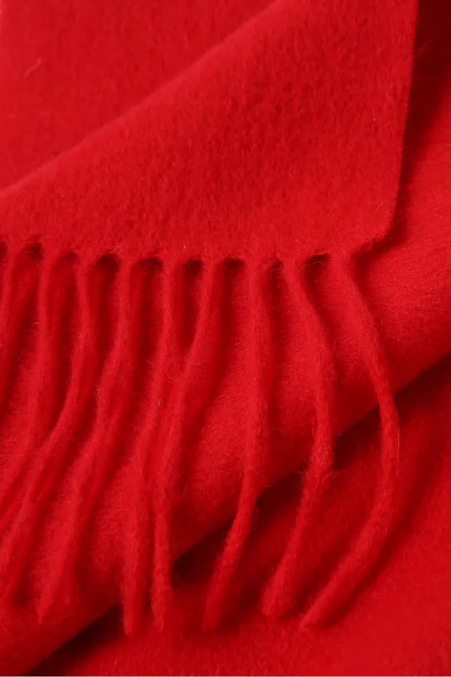 Solid Colour Merino Wool Scarf