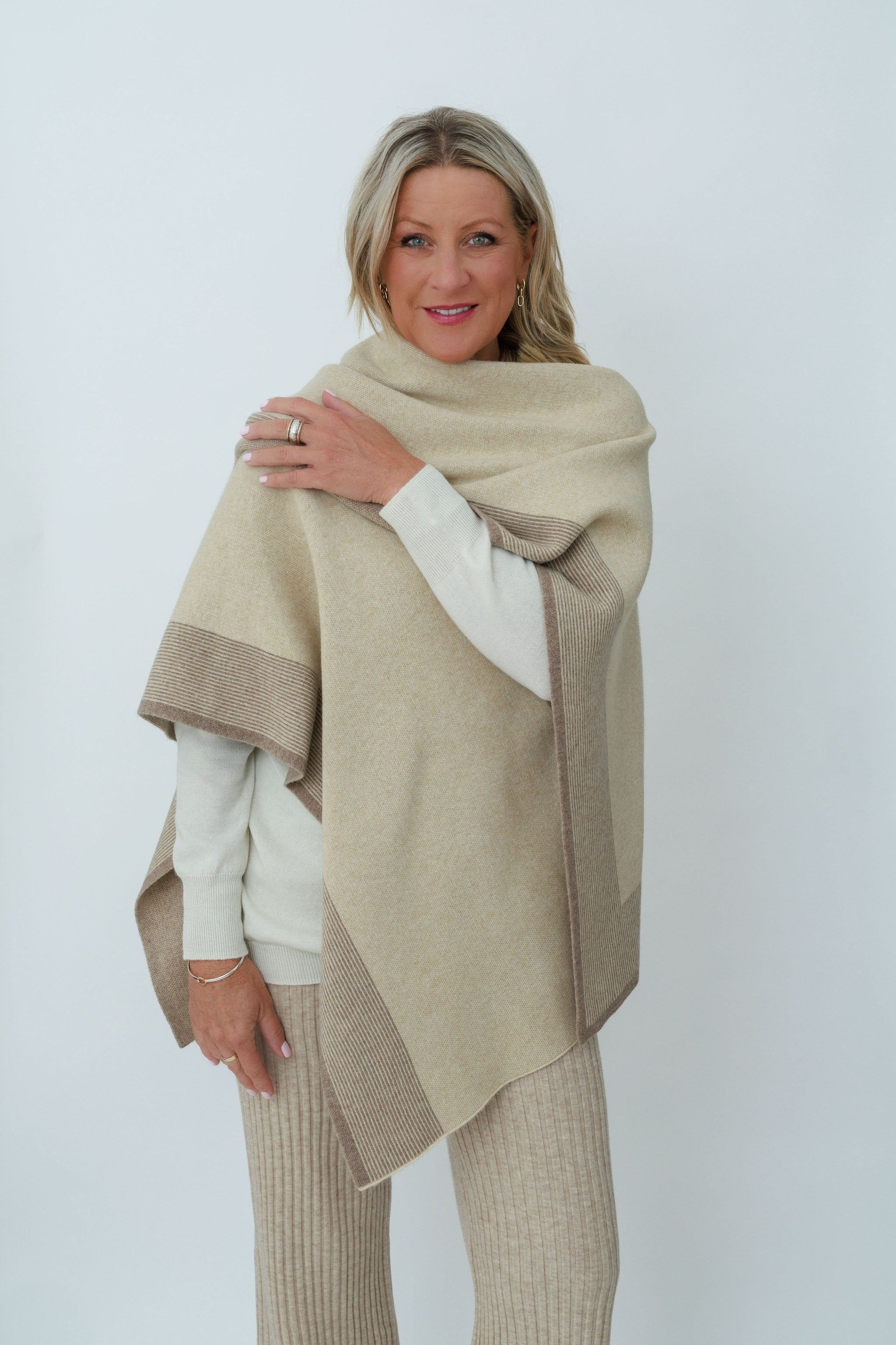 Alpaca Wool Poncho Australia