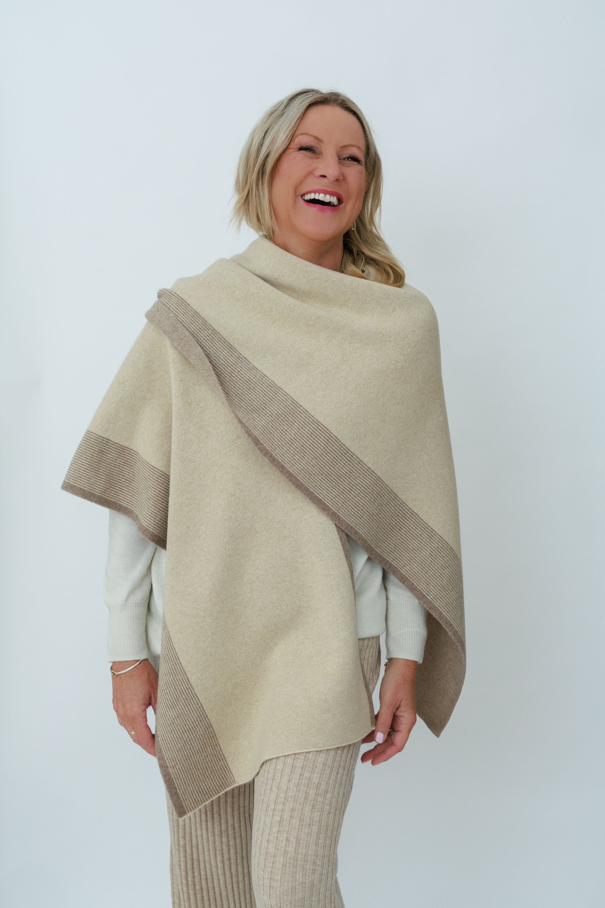 Alpaca Wool Poncho Australia
