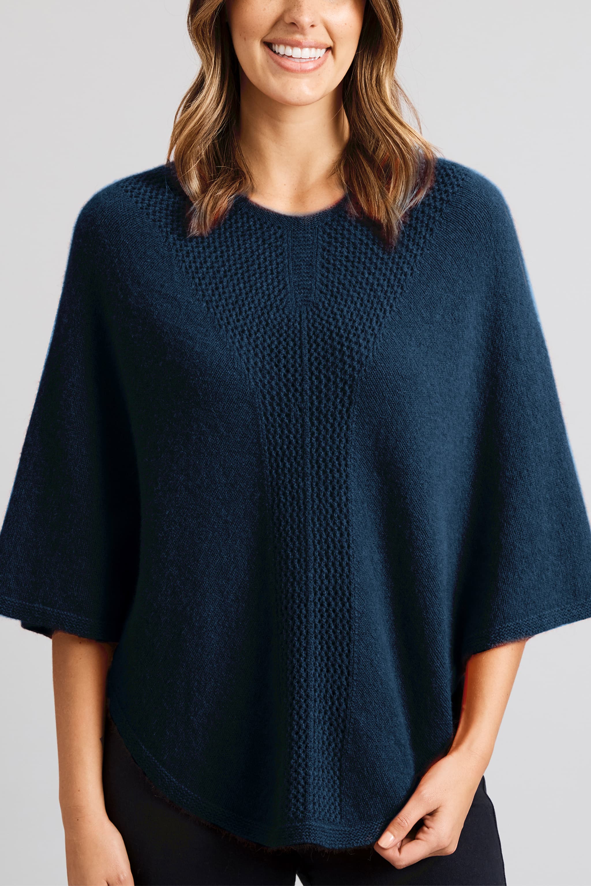 Merino Possum Poncho
