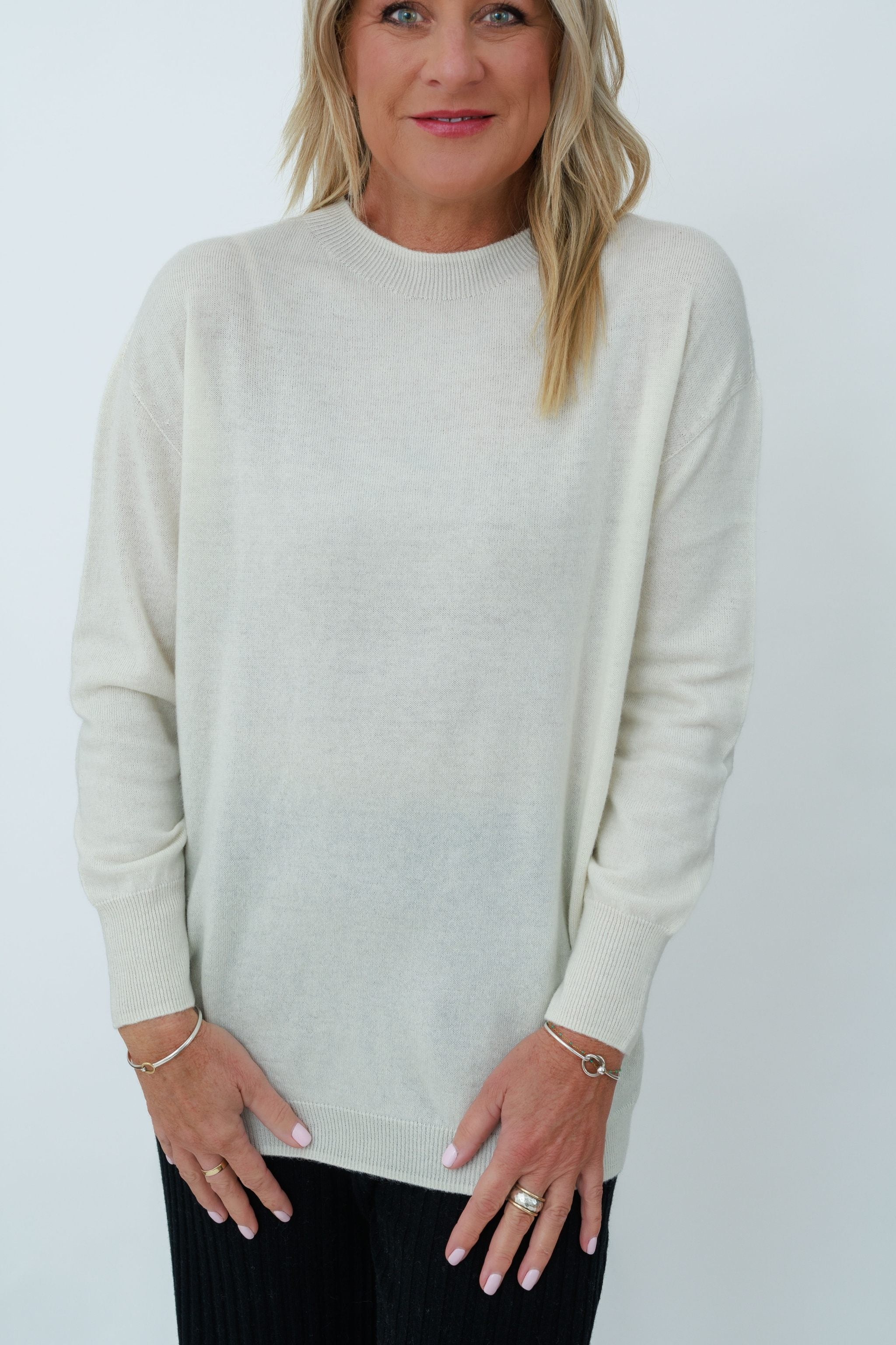 MerinoSnug Alpaca/Merino Wool Blend Crew Neck Jumper