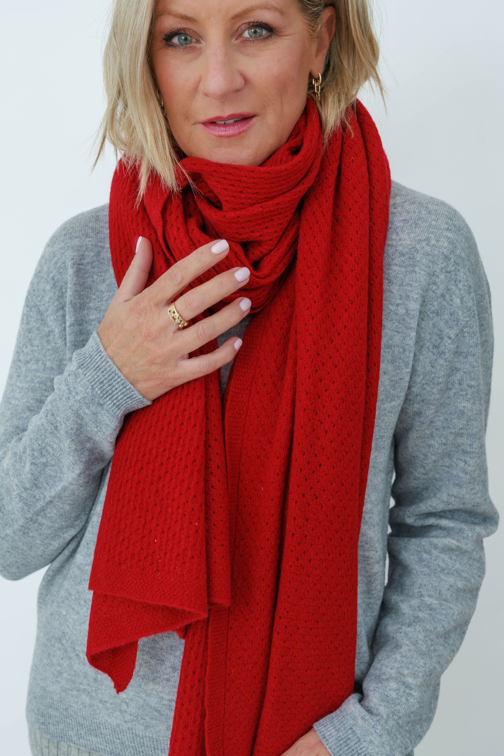 Merinosnug Mansfield Wool Knitted Wrap