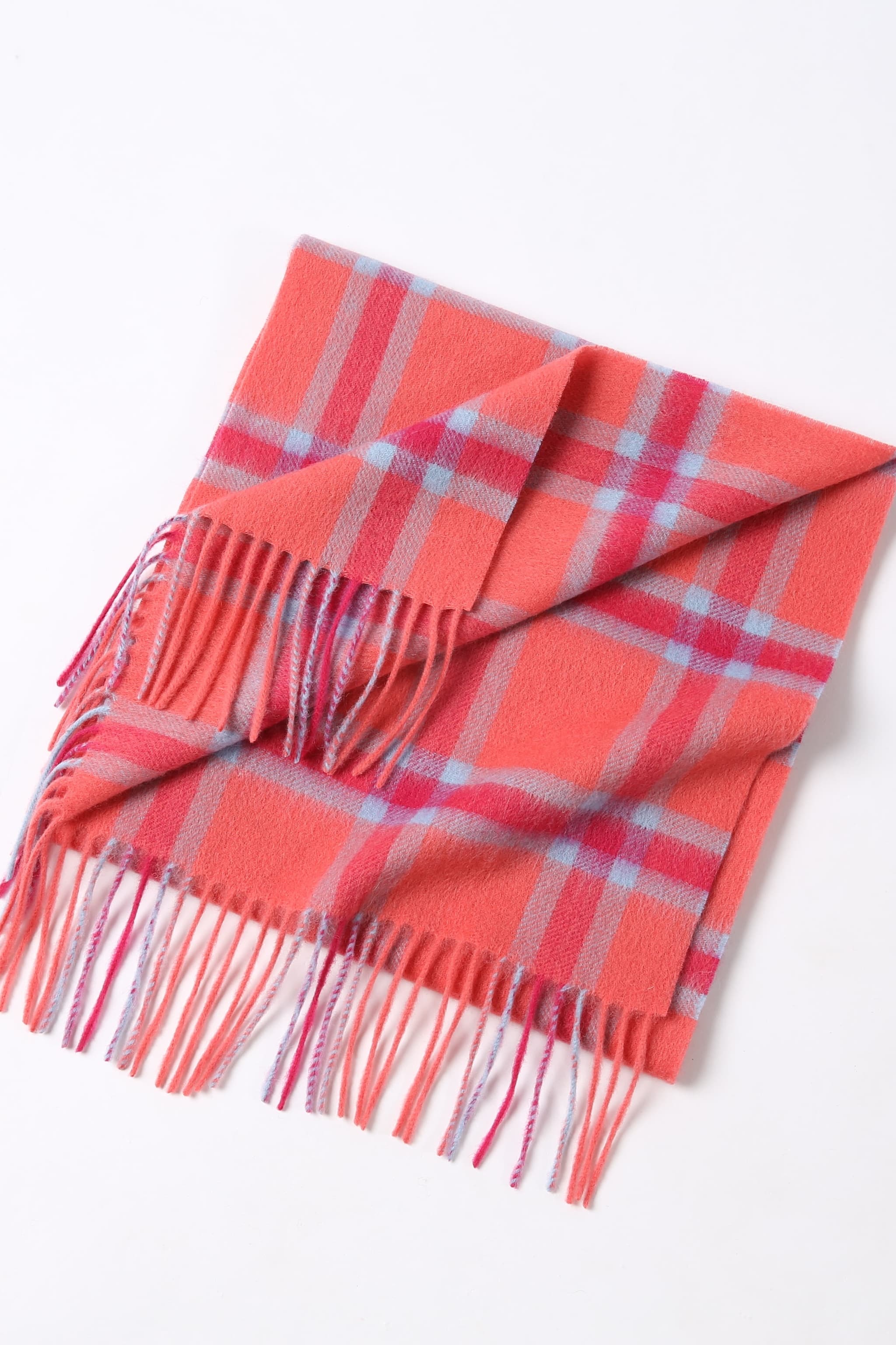 Merinosnug Australian-Made Checked Wool Woven Scarf – 90% Merino, 10% Alpaca