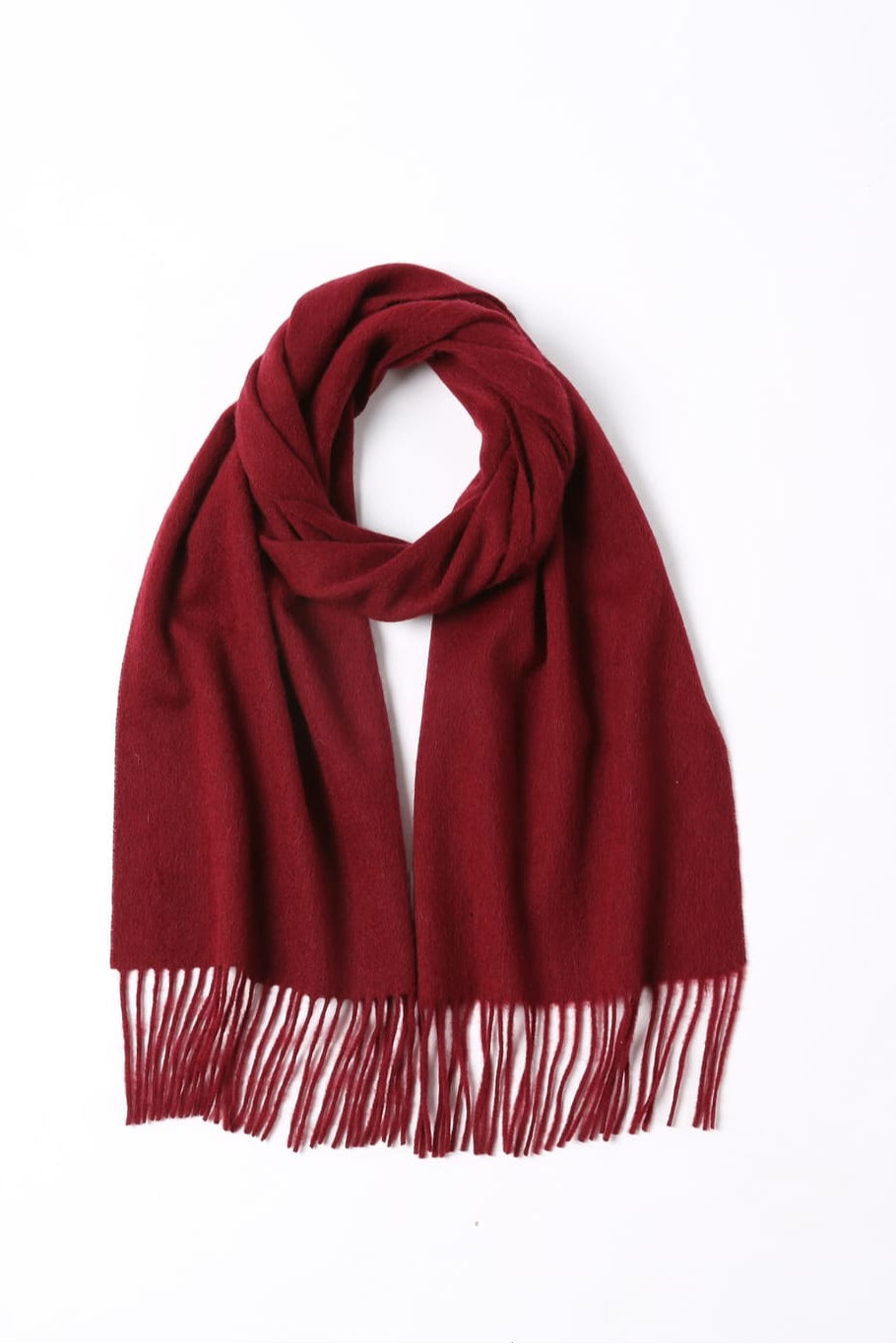 Merinosnug Australian-Made Solid Colour Merino Wool Woven Scarf – 100% Premium Wool