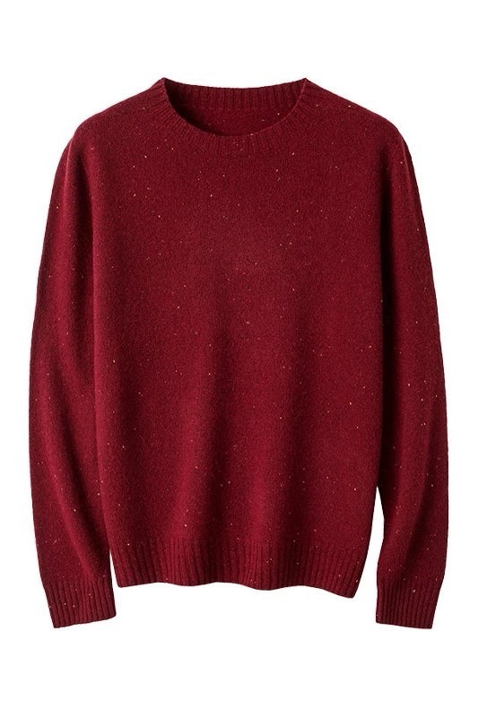 Women's Round-neck Wool Sweater