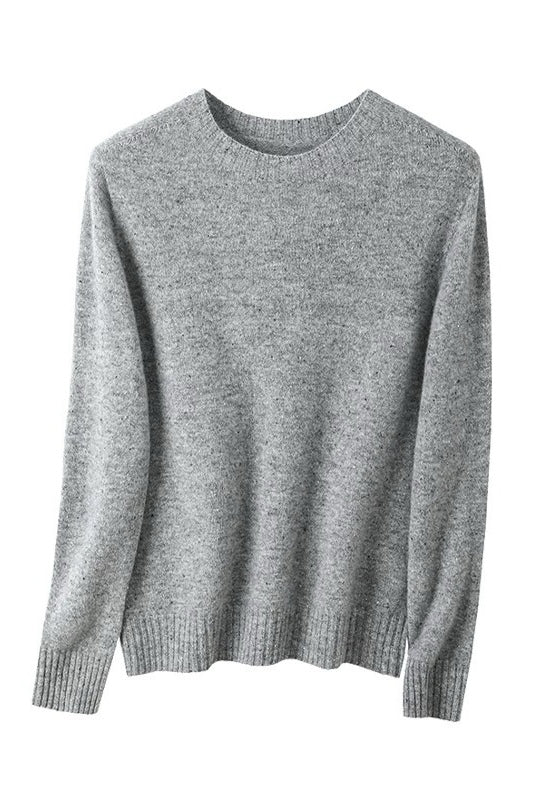 Women's Round-neck Wool Sweater