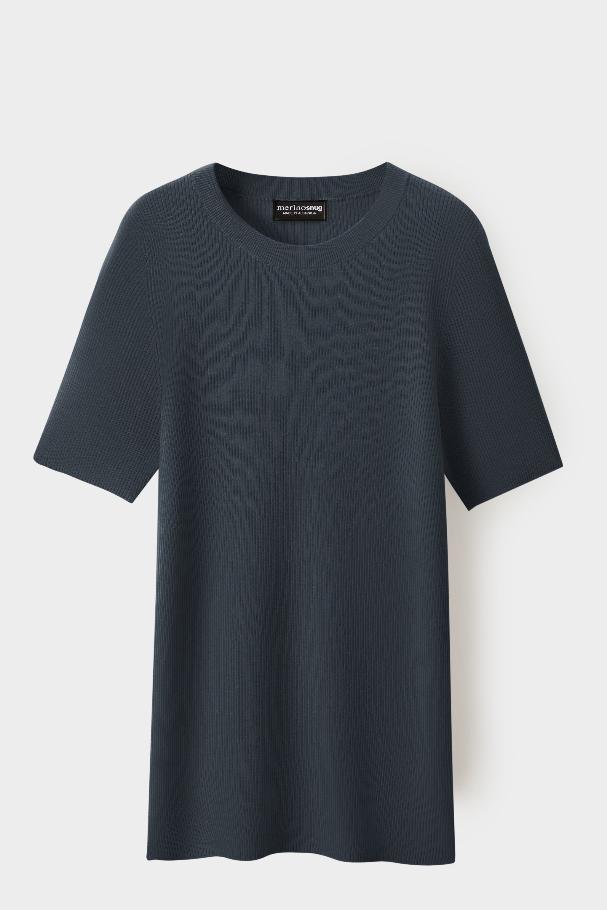 Merinosnug Superfine Merino Round Neck Basic Tee