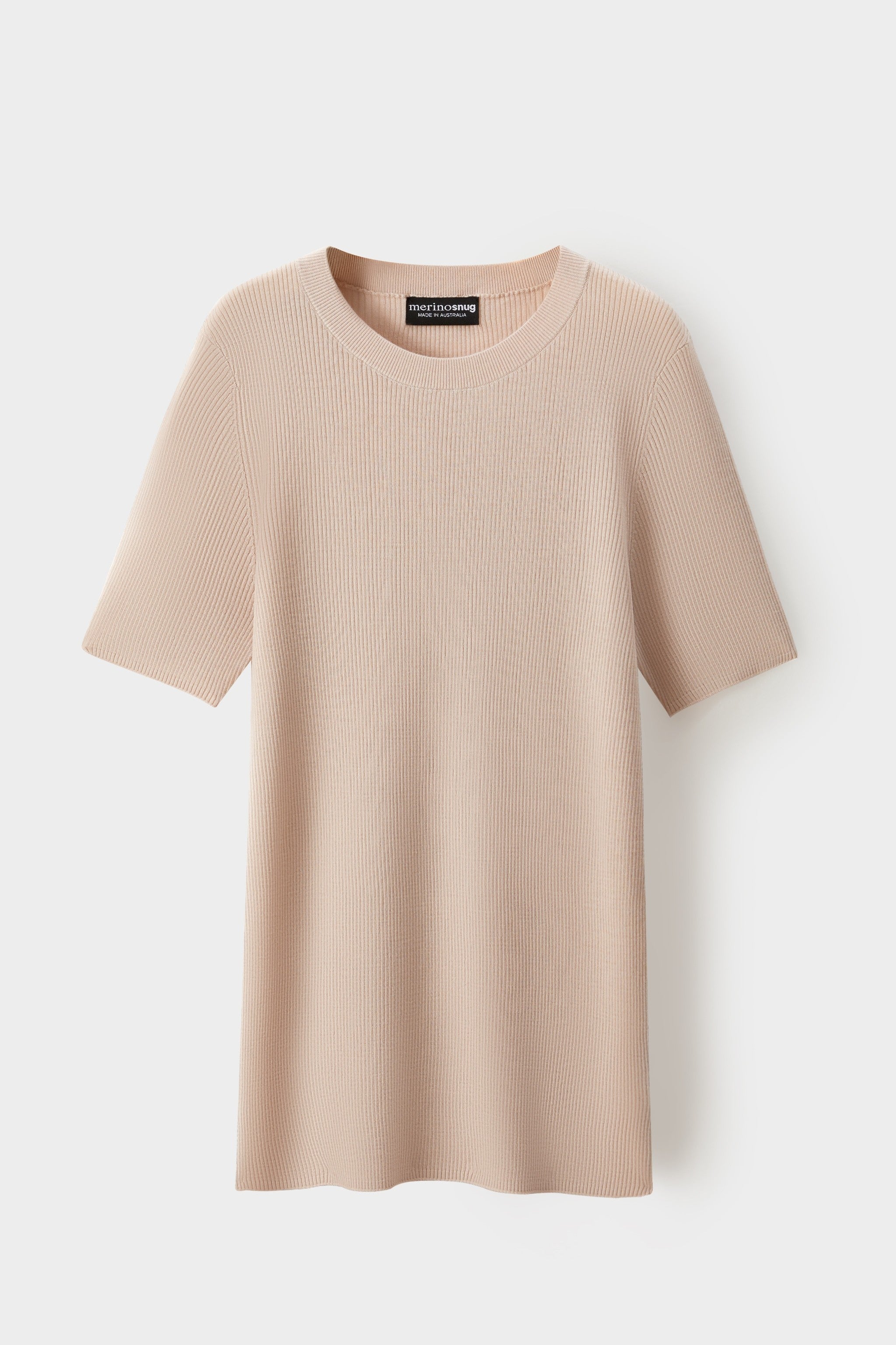 Merinosnug Superfine Merino Round Neck Basic Tee