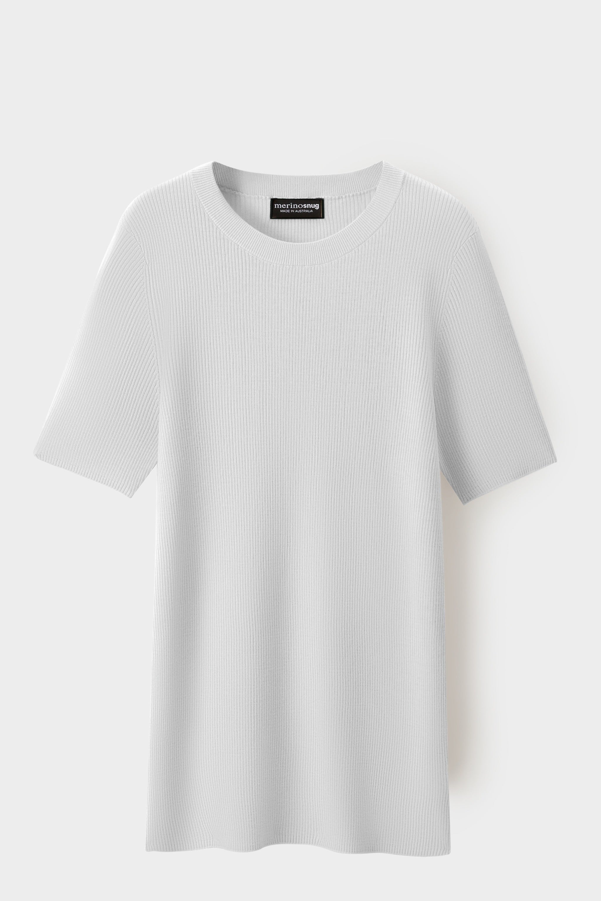 Merinosnug Superfine Merino Round Neck Basic Tee