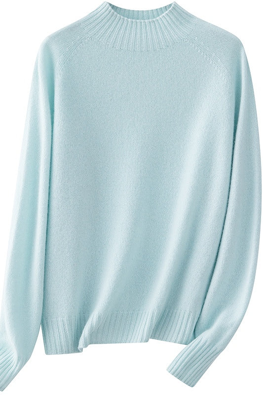 Women's Round-Neck Cashmere Sweater