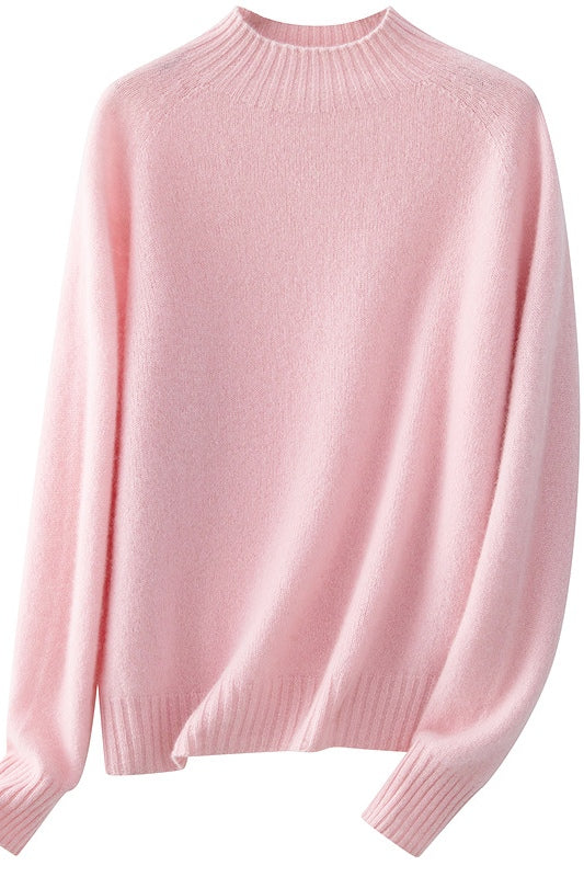 Women's Round-Neck Cashmere Sweater