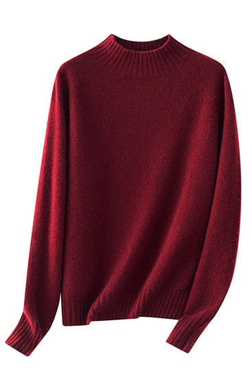 Women's Round-Neck Cashmere Sweater