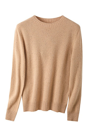 Women's Round-neck Wool Sweater