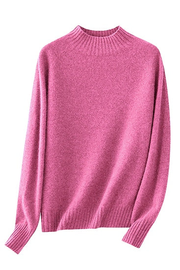 Women's Round-Neck Cashmere Sweater