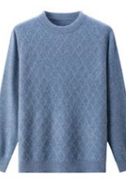 Men's Round-Neck Cashmere Sweater