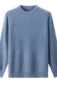 Men's Round-Neck Cashmere Sweater