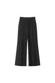 100% Fine Wool Wide Leg Knit Pants