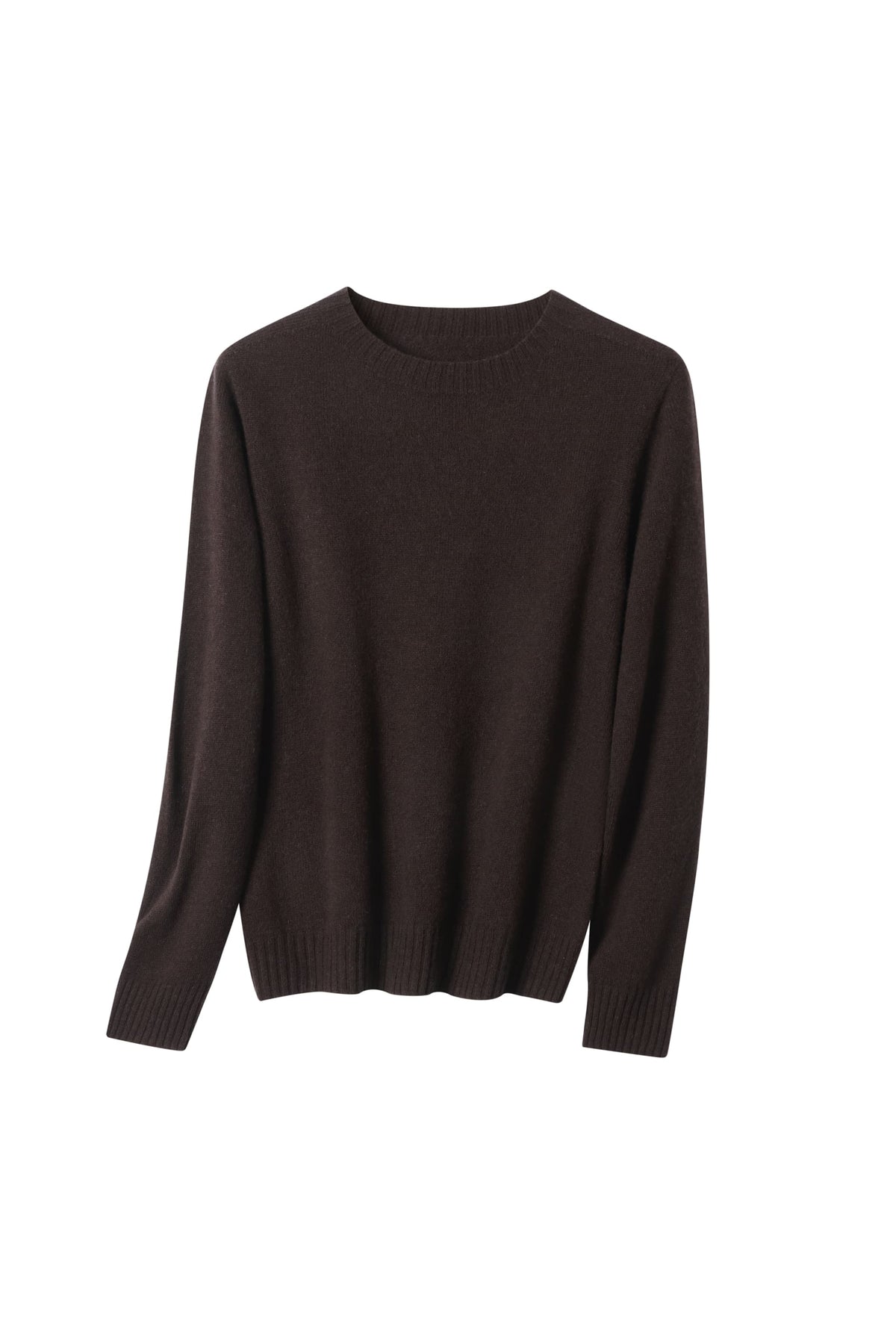 Women's 100% Fine Wool Crewneck Knit Pullover