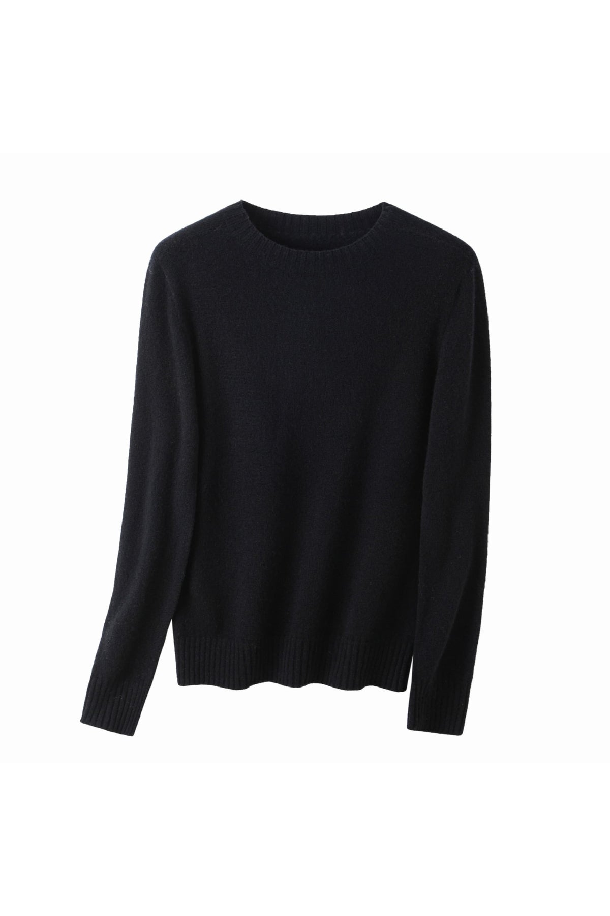 Women's 100% Fine Wool Crewneck Knit Pullover