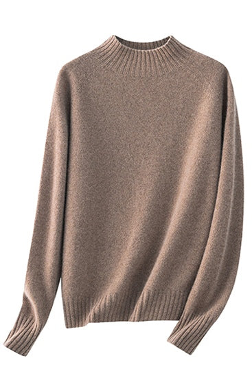 Women's Round-Neck Cashmere Sweater