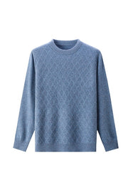 Men's Round-Neck Cashmere Sweater